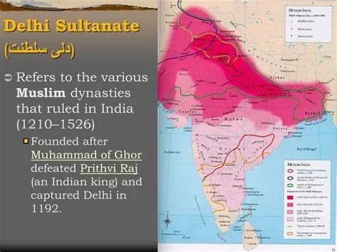 德里蘇丹國的興起：13世紀印度歷史上的一個重要轉折點，標誌著伊斯蘭勢力的擴張
