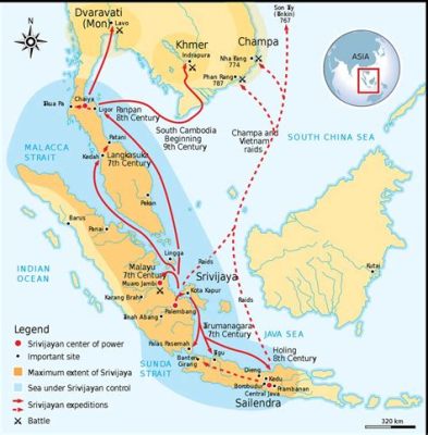 《Srivijaya 王國的崛起：海上絲綢之路與佛教文化的交融》