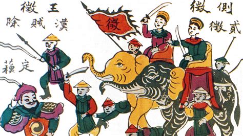 Trưng Sisters' Rebellion: Against Han Dynasty Rule，A Symbol of Early Vietnamese Resistance